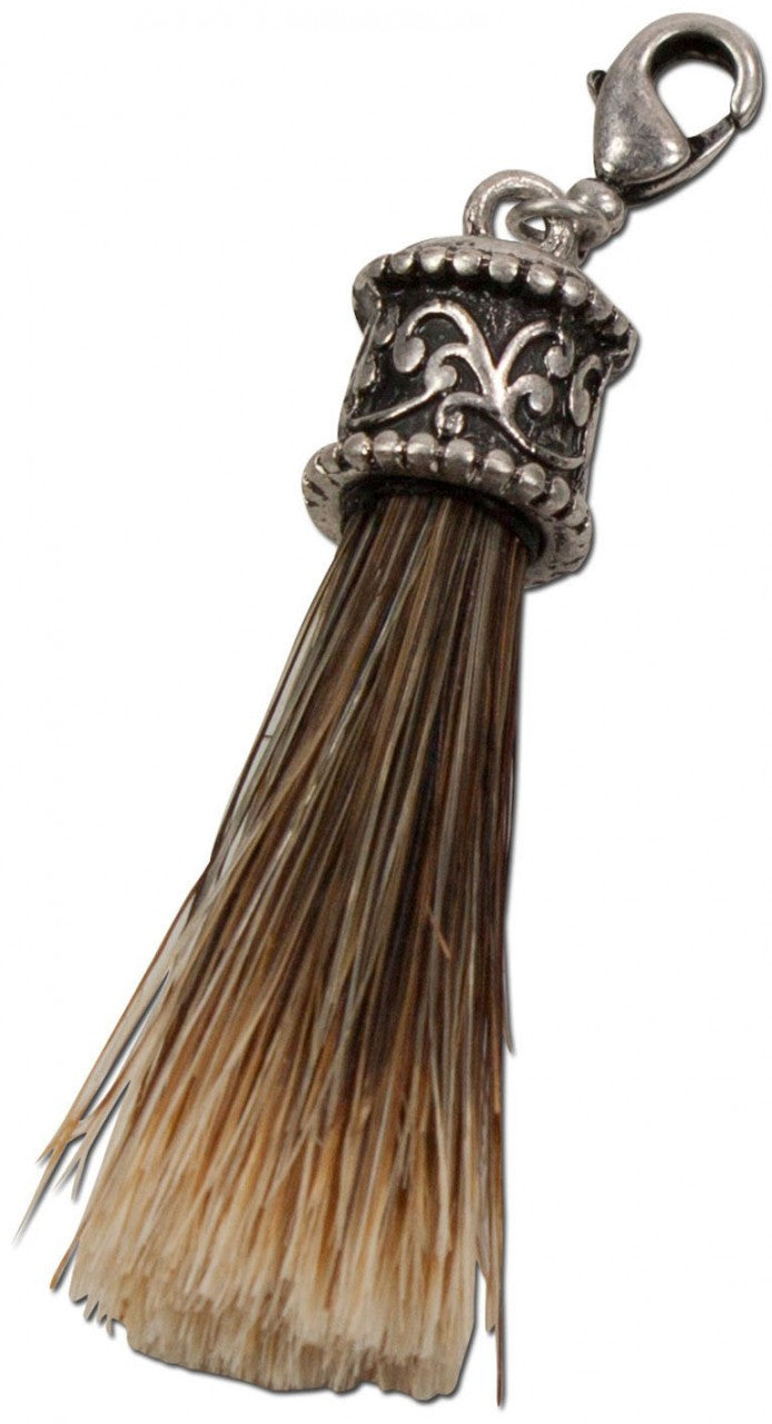 Traditional Charm Badger Hair Brush Brown