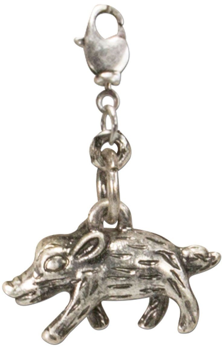Anhänger - Trachten - Anhänger Schweinchen altsilber - Dirndl.com