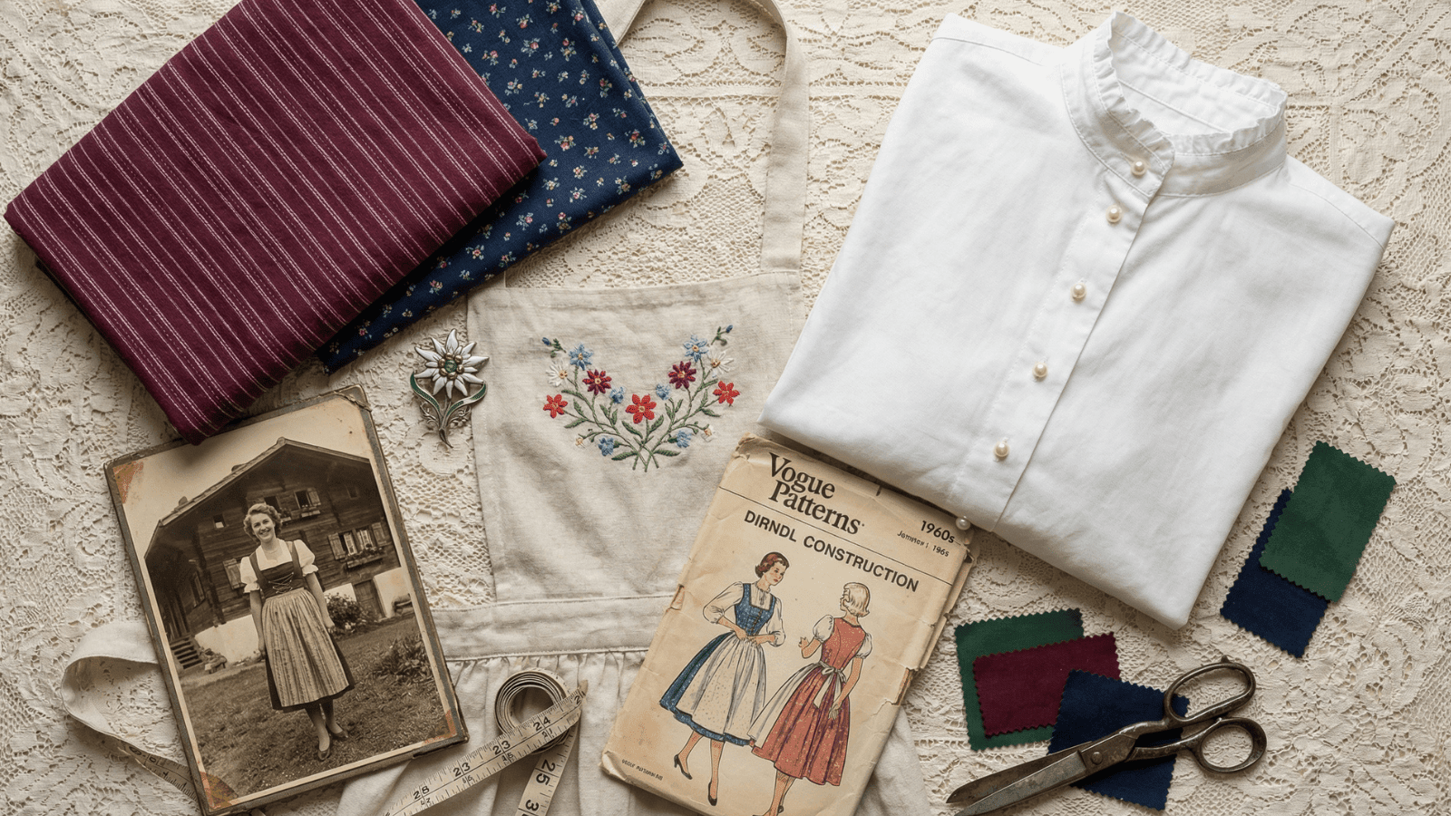 Vintage Dirndl – Retro Trachtenmode im Stil der 50er bis 70er - Dirndl.com