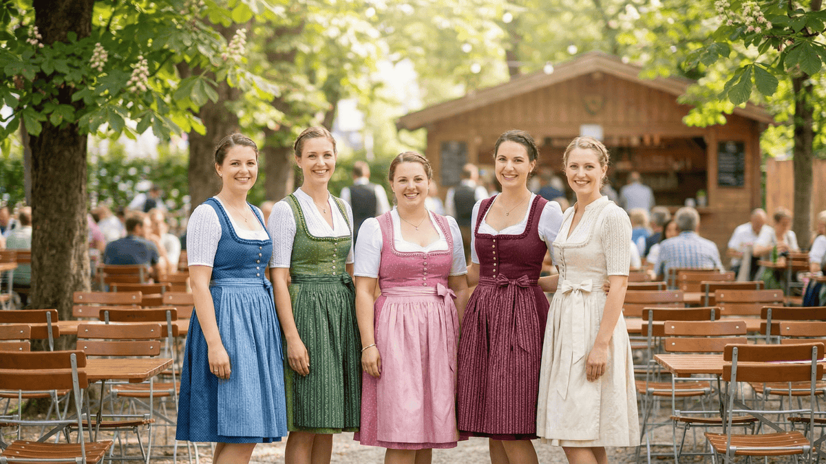 Welches Dirndl passt zu mir? Der Dirndl Figur Guide - Dirndl.com