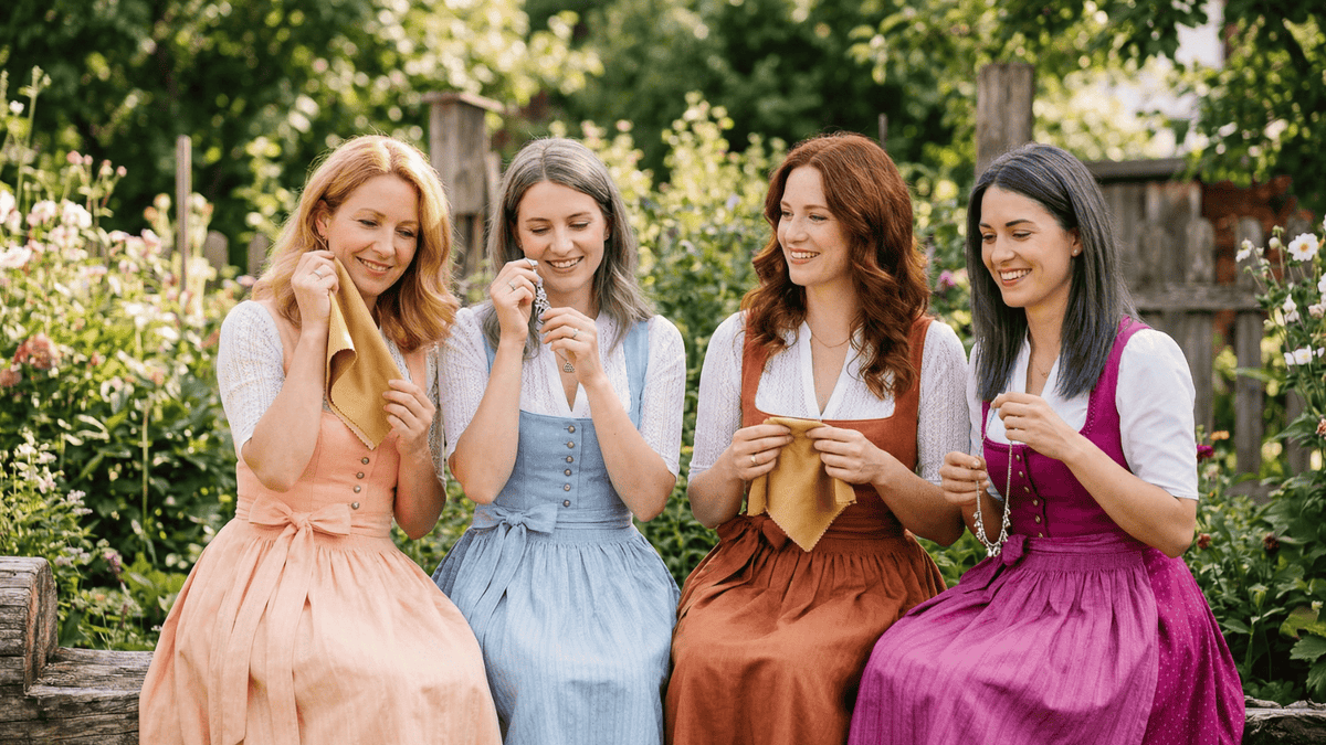 Farbtypen – Welches Dirndl passt zu deinem Jahreszeiten Typ? - Dirndl.com