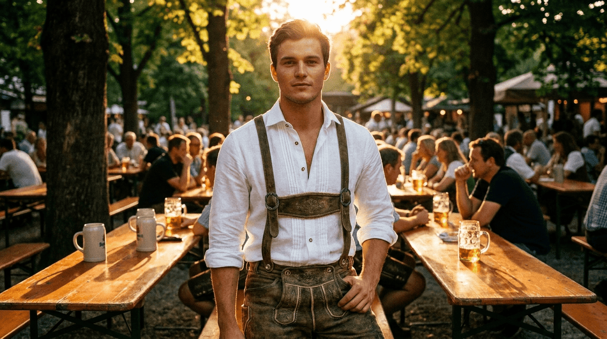 Trachtenhemd für Herren: Kariert, weiß oder Leinen - Dirndl.com