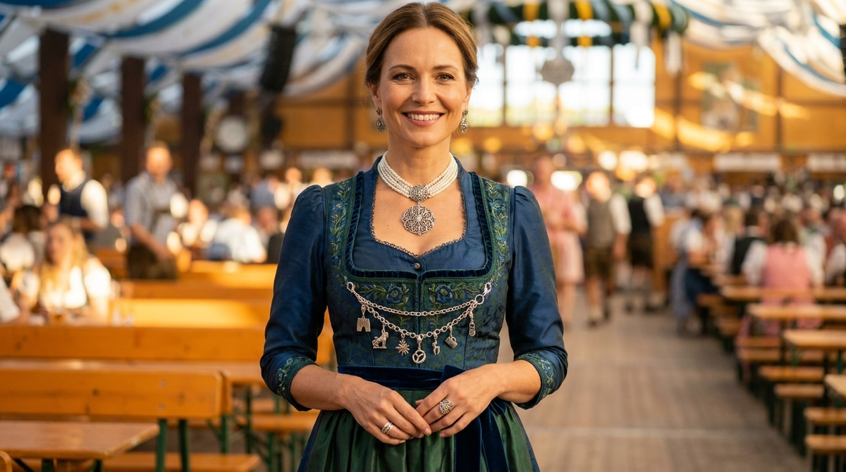 Trachtenschmuck: Kropfband, Charivari und Haarschmuck der komplette Guide - Dirndl.com