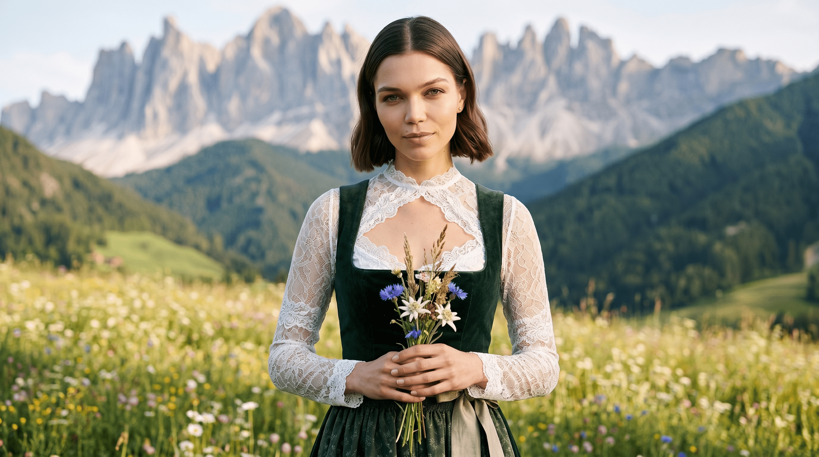 Dirndlbluse Arten: Langarm, Spitze, Puffärmel und Stehkragen im Guide - Dirndl.com