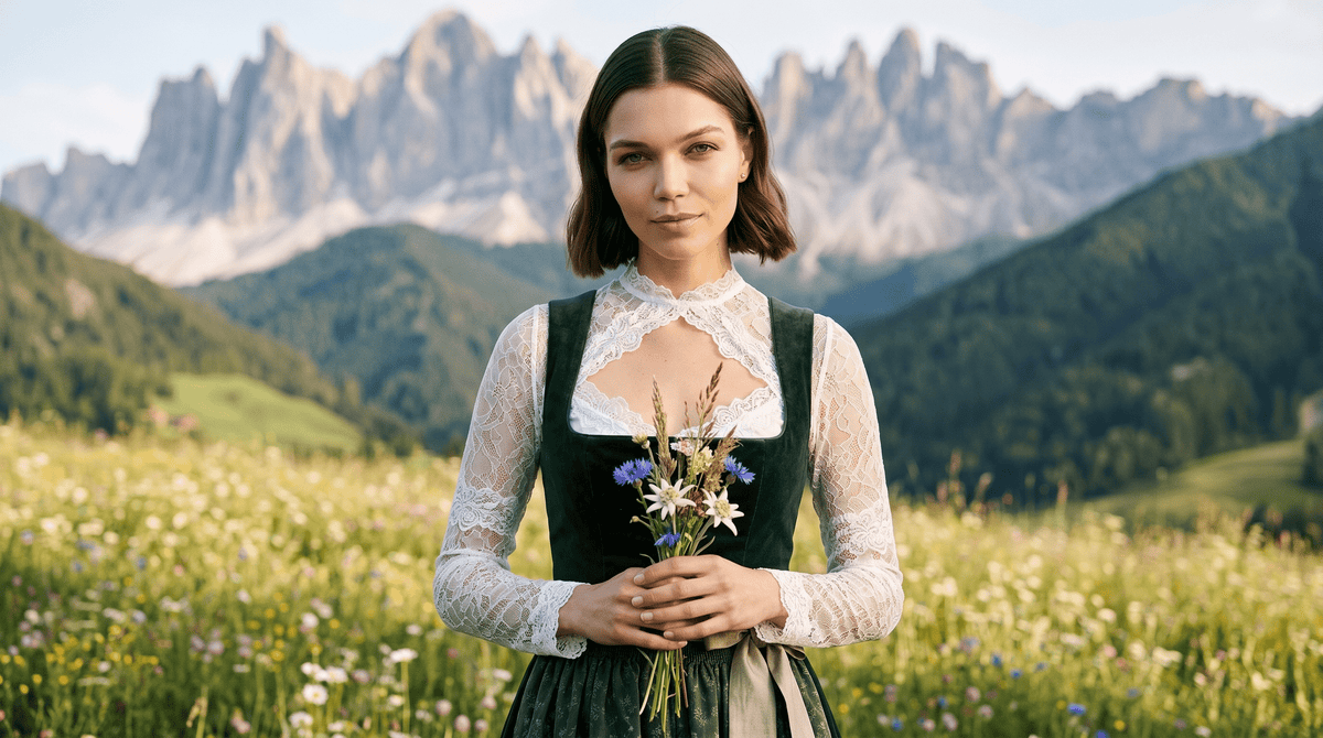 Dirndlbluse Arten: Langarm, Spitze, Puffärmel und Stehkragen im Guide - Dirndl.com