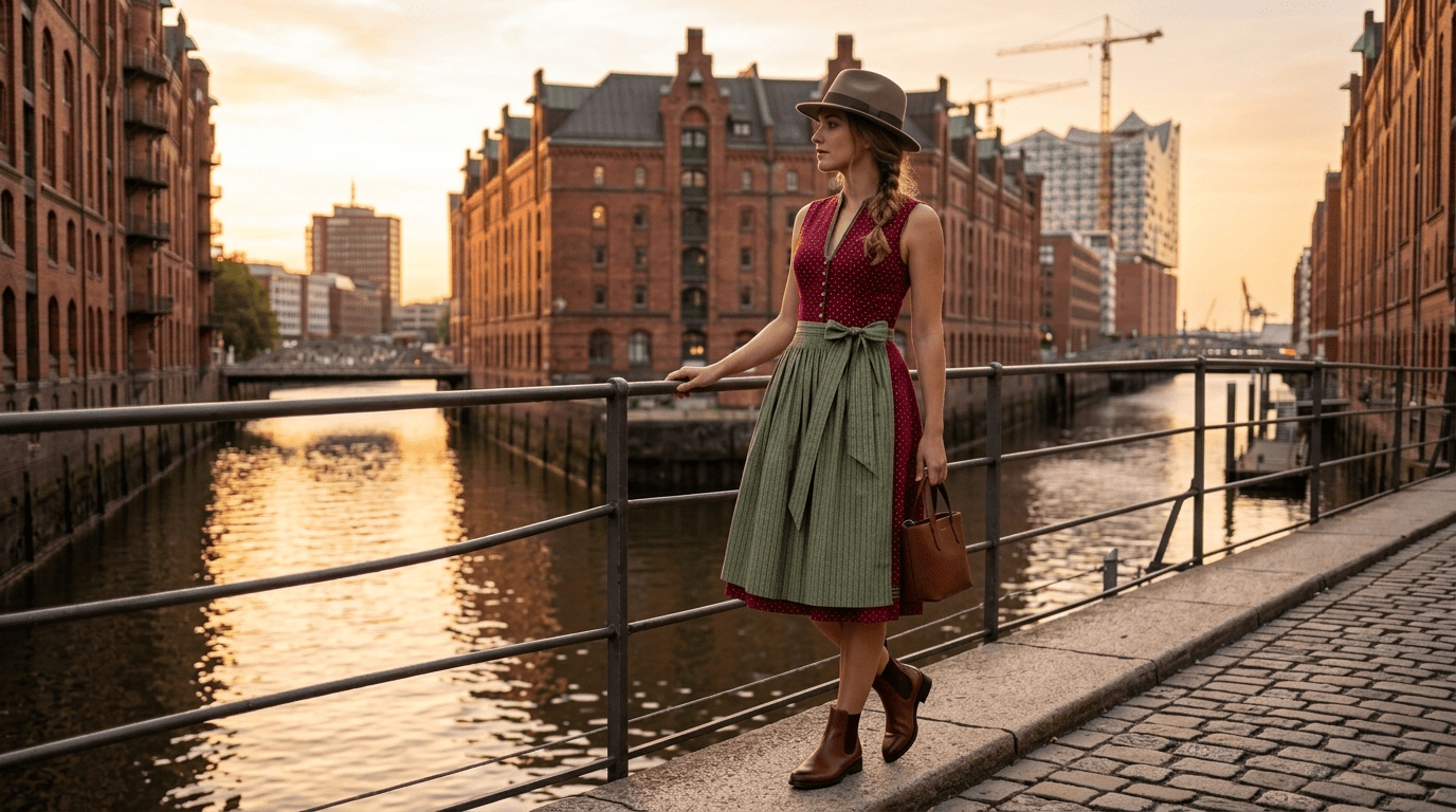 Dirndl kaufen in Hamburg: Elegante Styles für das Oktoberfest 2026 - Dirndl.com