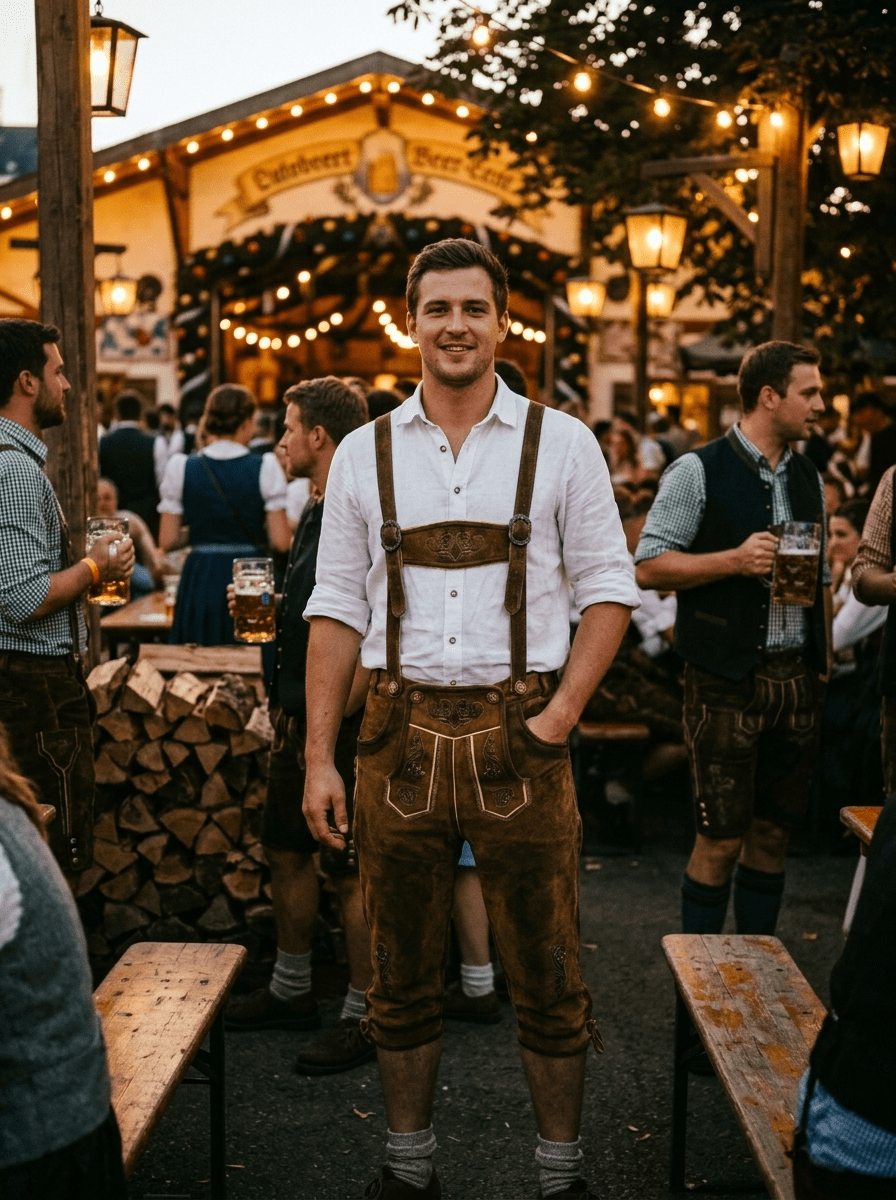 Lederhosen Guide Herren: Kurz, Kniebund und Kaufberatung - Dirndl.com