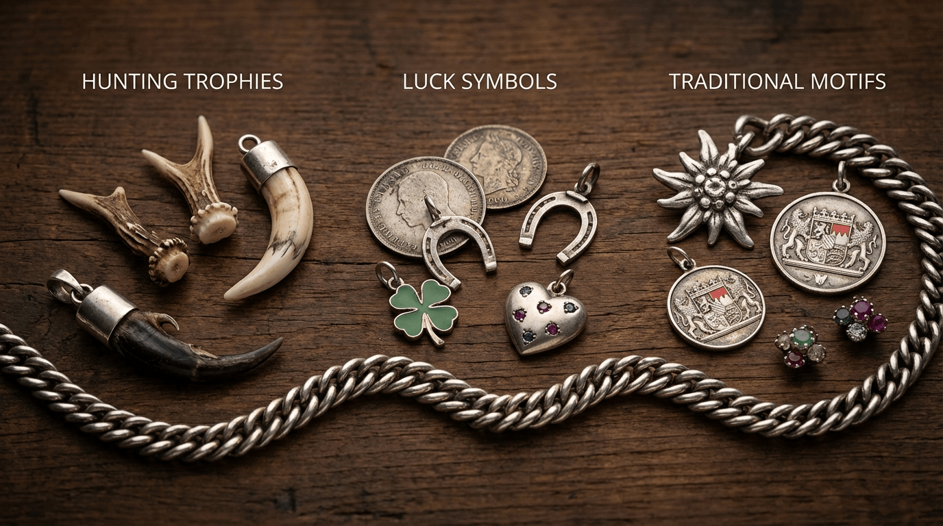 Charivari Kette – Traditioneller Trachtenschmuck mit Bedeutung - Dirndl.com