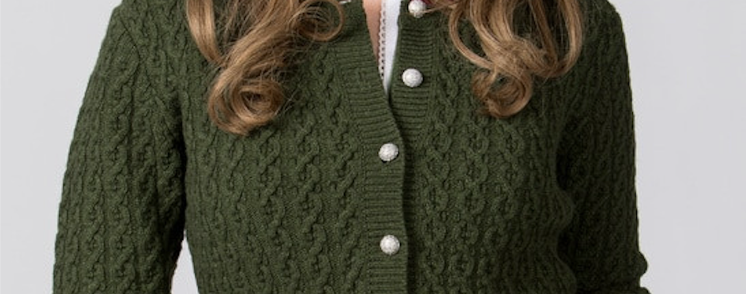Dirndl Jacke Grün