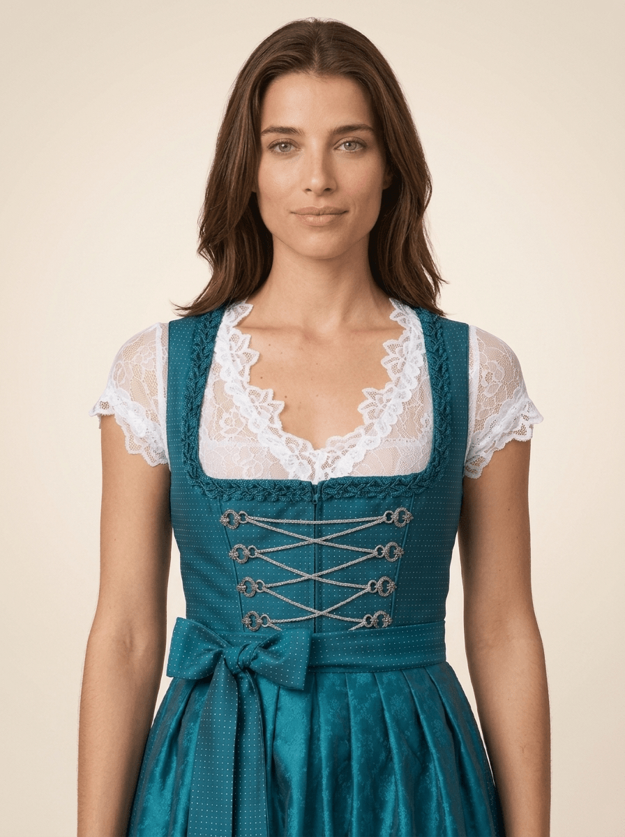 Dirndlbluse - Dirndlbluse Alika weiß - Dirndl.com