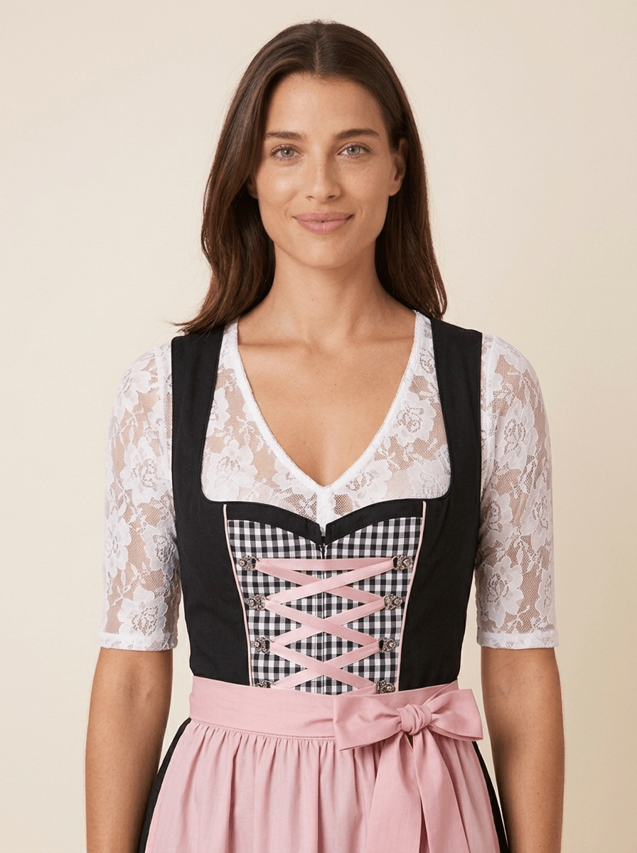 Dirndlbluse - Dirndlbluse Mia weiß - Dirndl.com