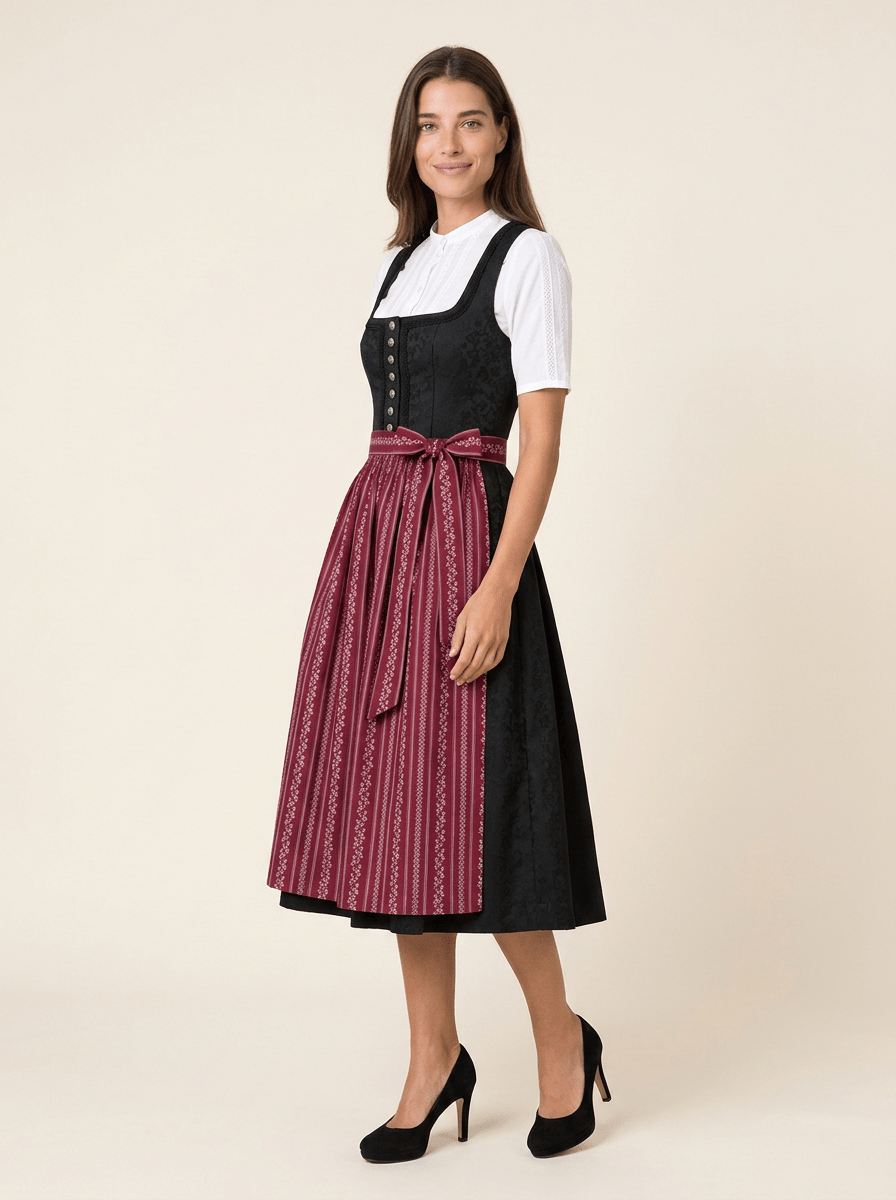 Dirndl - Dirndl Odette schwarz - Dirndl.com