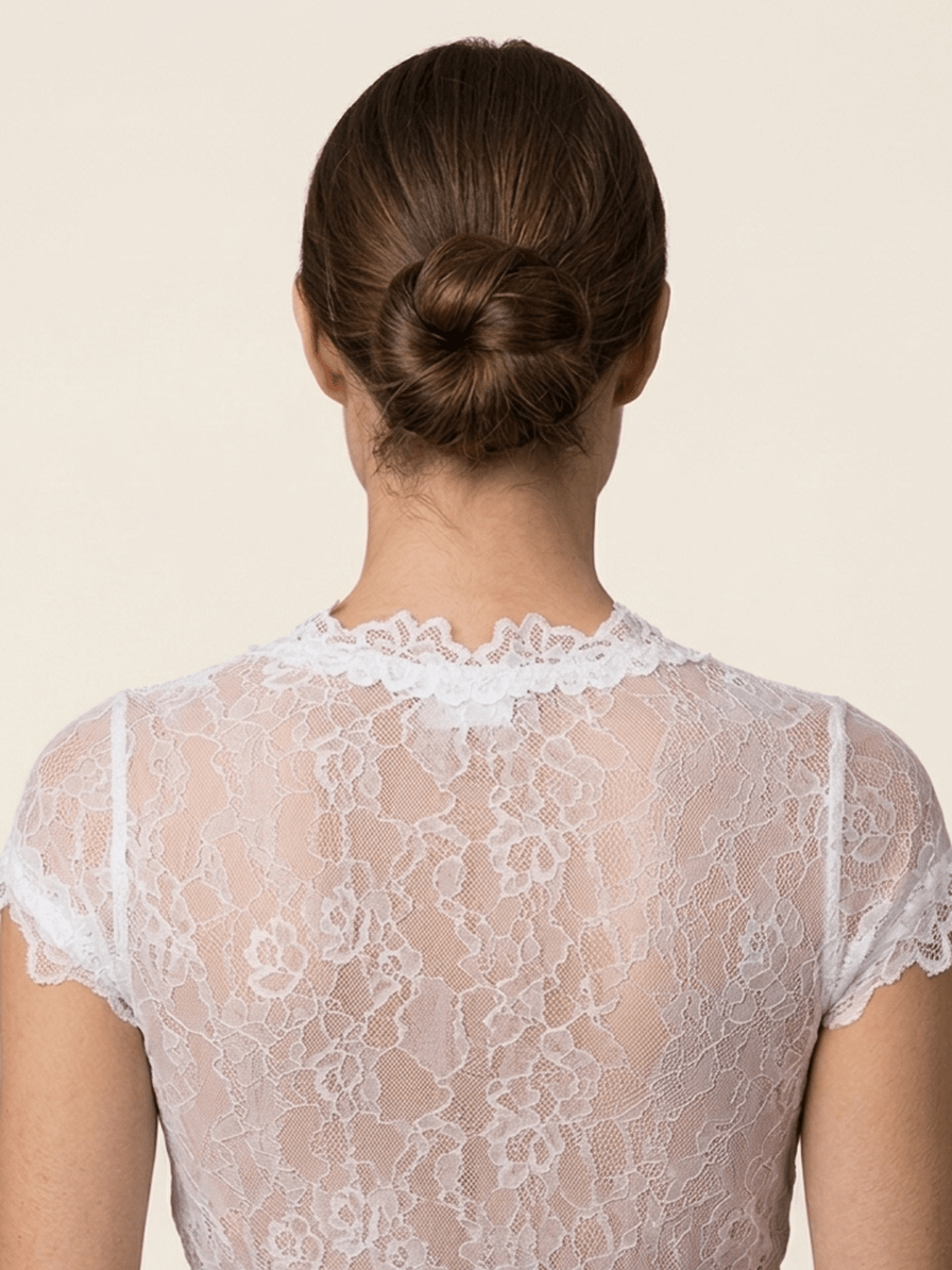 Dirndlbluse - Dirndlbluse Alika weiß - Dirndl.com