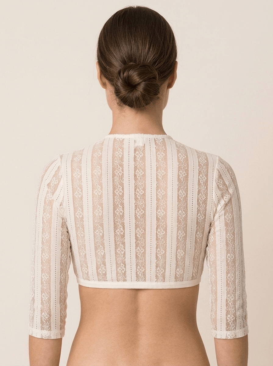 Dirndlbluse - Dirndlbluse Alix creme - Dirndl.com