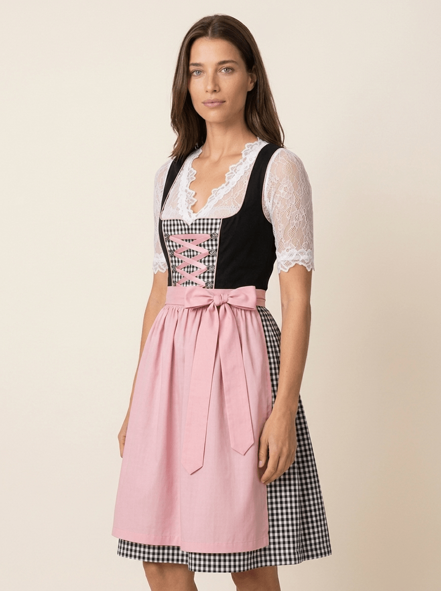 Dirndlbluse - Dirndlbluse Valentina weiß - Dirndl.com