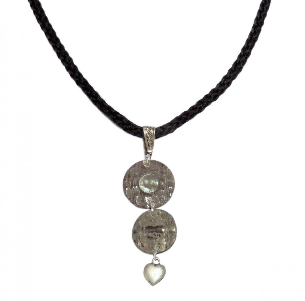 Kette - Halskette mit Perlmutt Anhängern - Dirndl.com