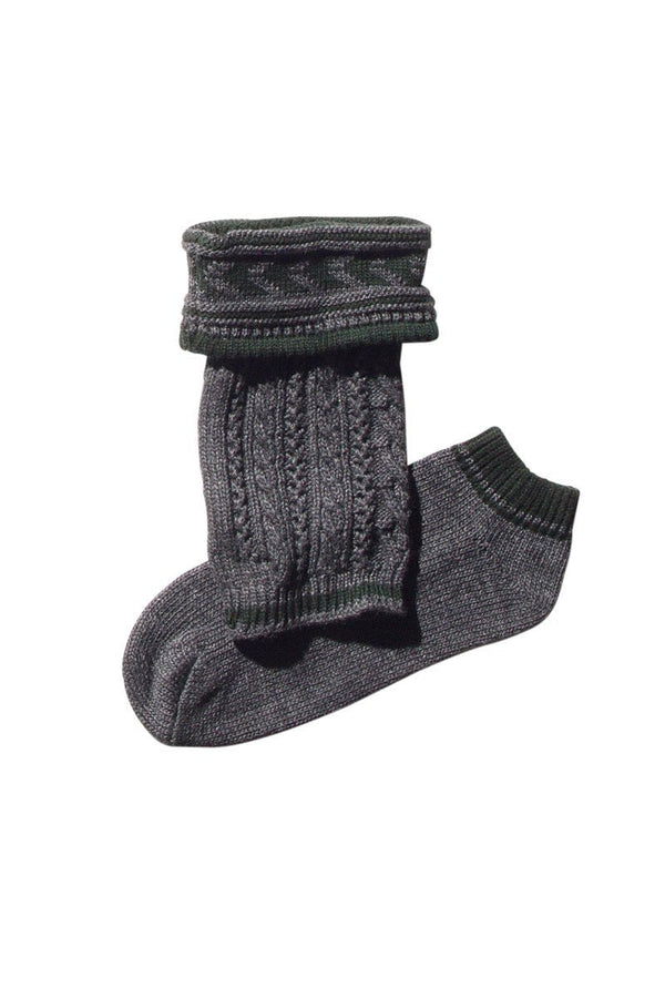 Stutzen - Loferl dunkelgrau - Dirndl.com