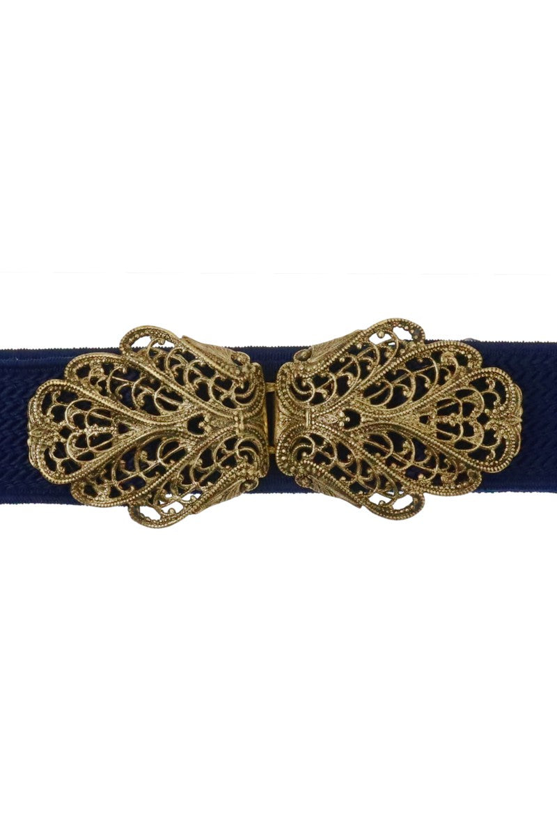 Trachtengürtel Malin blau gold