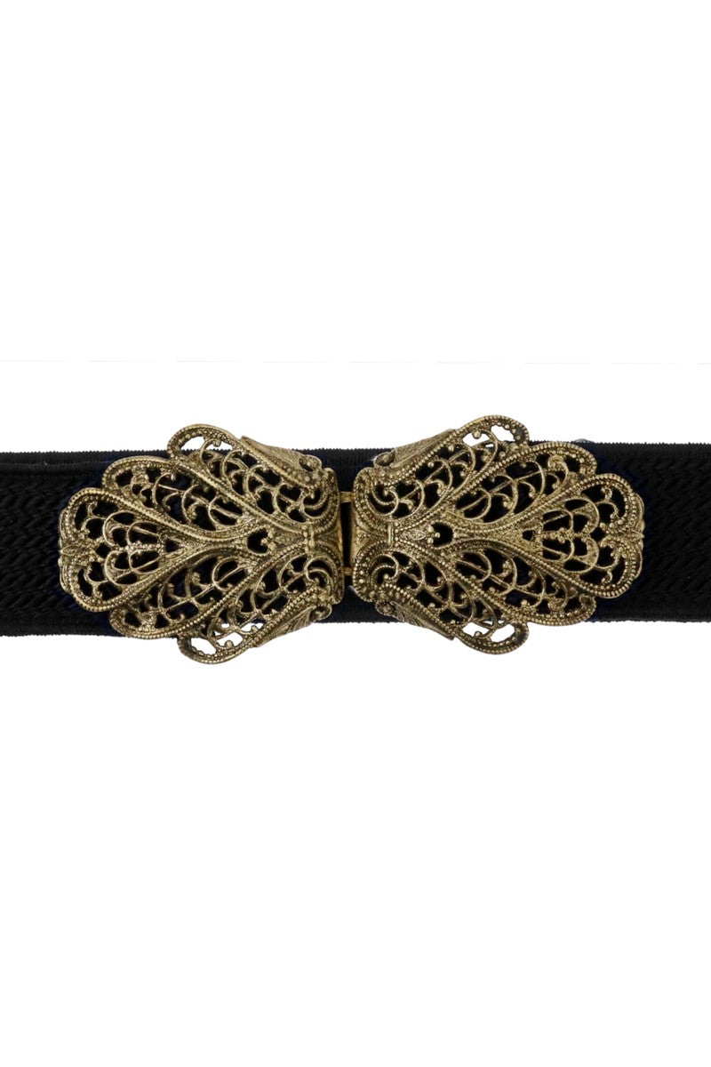 Trachtengürtel Malin schwarz gold