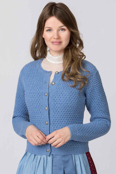 Trachtenjacke - Trachtenjacke Juliette blau - Dirndl.com