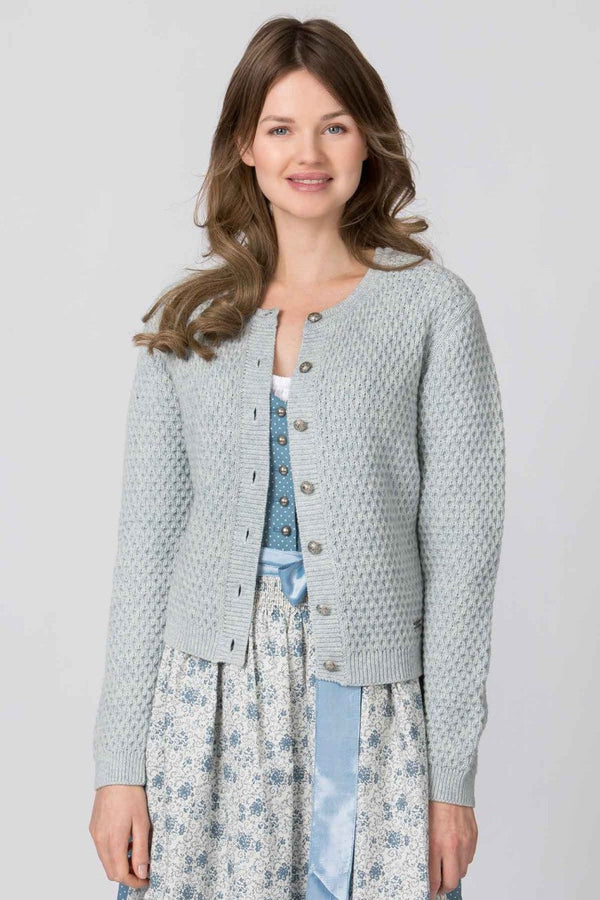 Trachtenjacke - Trachtenjacke Juliette rauchblau - Dirndl.com