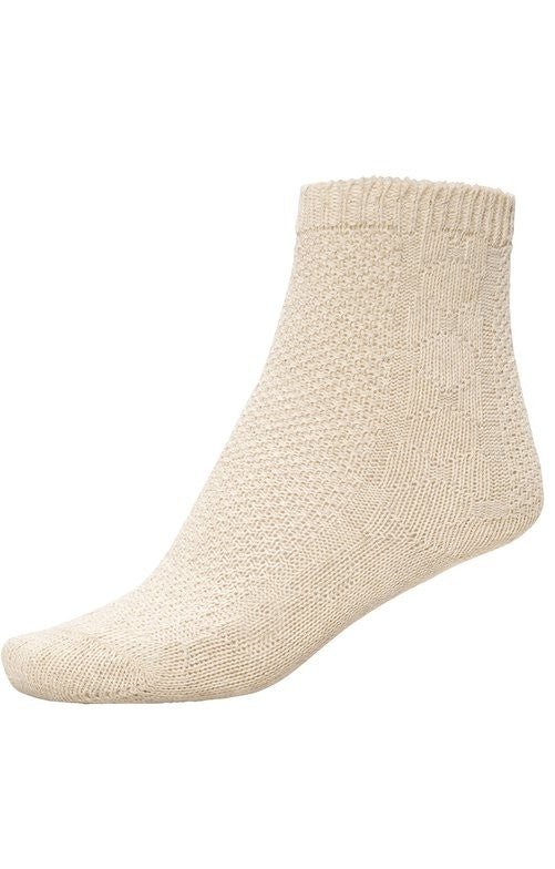 Strumpf - Kinder Trachtensocken beige - Dirndl.com