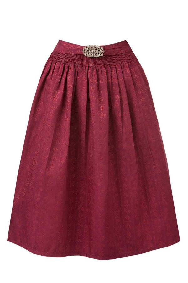 Dirndlschürze - Schürze Carla bordeaux - Dirndl.com