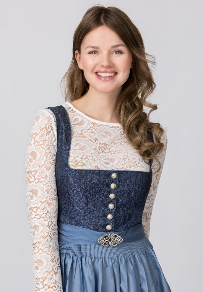 Dirndl Leonora blue  