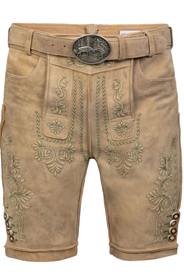 Lederhose Adam kurz