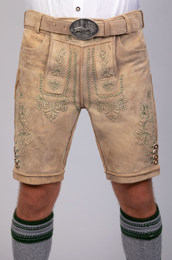 Lederhose Adam kurz