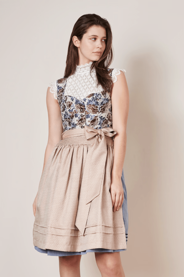Dirndl - Dirndl Nesia 60cm blau - Dirndl.com
