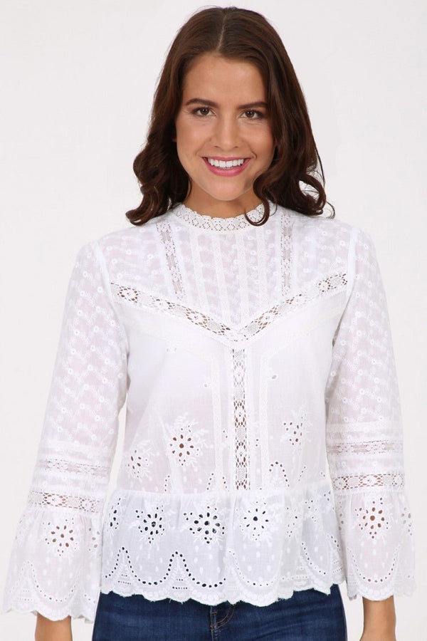 Trachtenbluse - Trachtenbluse Indiana - Dirndl.com