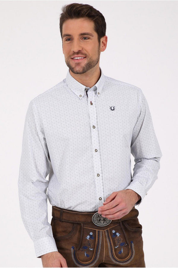 Trachtenhemd - Trachtenhemd Samu langarm - Dirndl.com