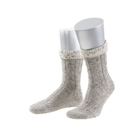 Strumpf - Trachtensocke Kurt in Braun - Dirndl.com