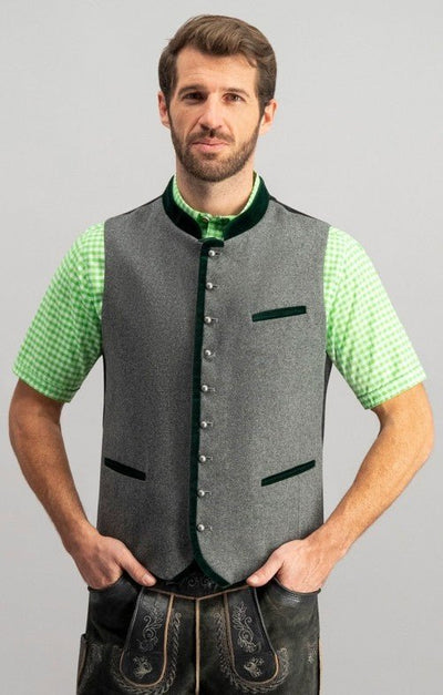 Trachtenweste - Weste Alonso forest - Dirndl.com