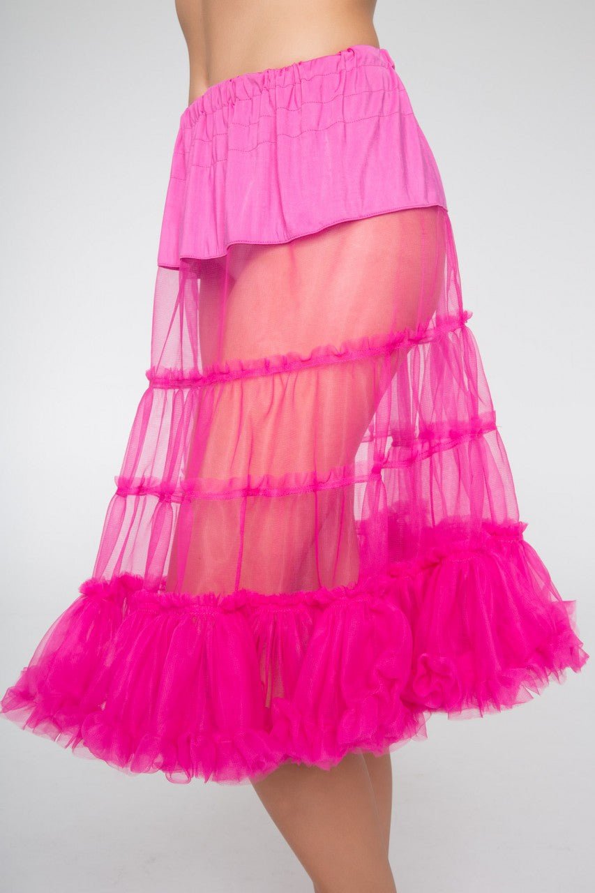 Unterrock - Petticoat Pink - Dirndl.com