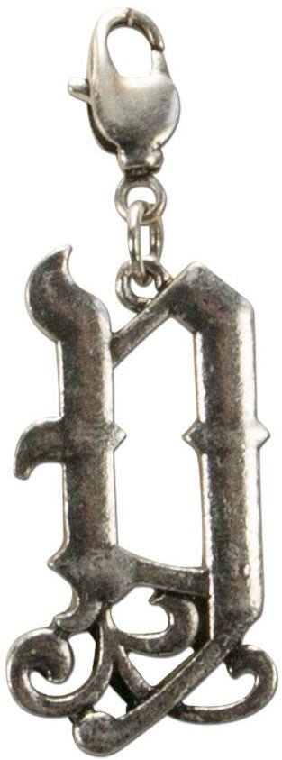 Anhänger - Buchstabe Y - Trachtenanhänger altsilber - Dirndl.com