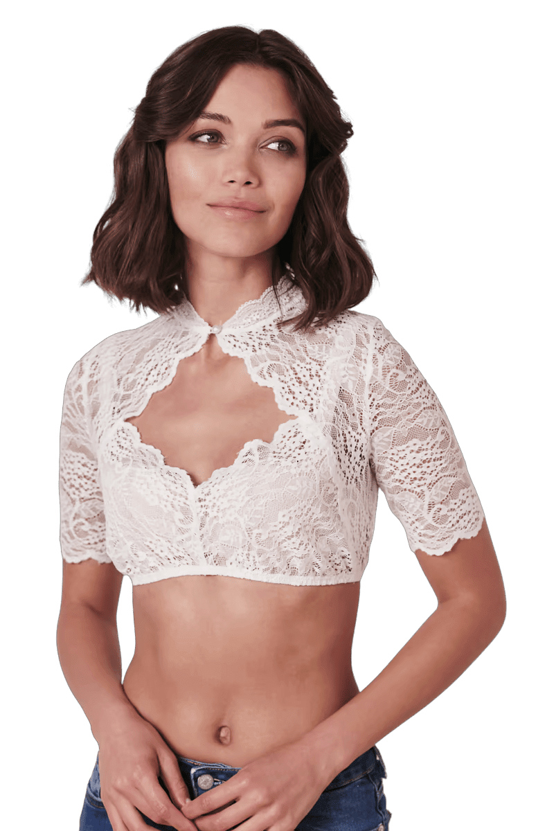 Dirndlbluse - Dirndlbluse Sydney ecru - Dirndl.com
