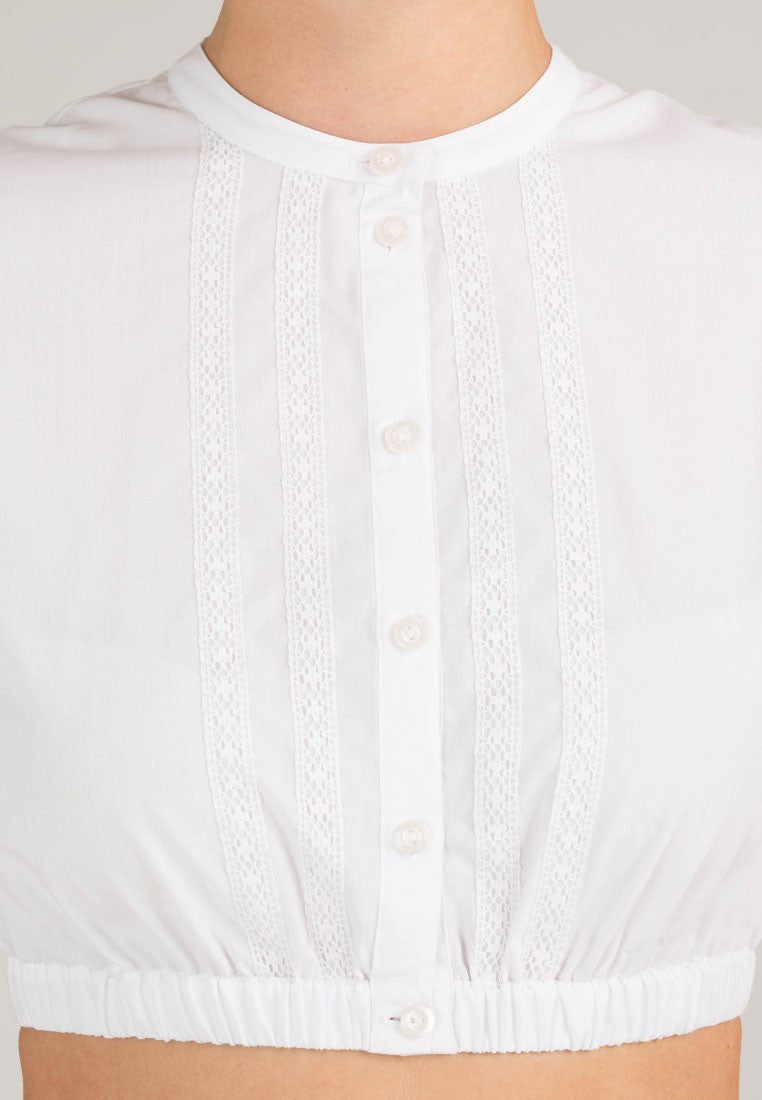 Dirndlbluse Gitty weiß
