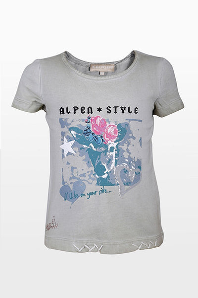 Trachtenshirt - Mädchenshirt Kora - Dirndl.com