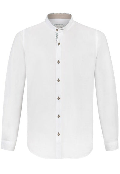 Trachtenhemd - Herrenhemd Raffa grün - Dirndl.com