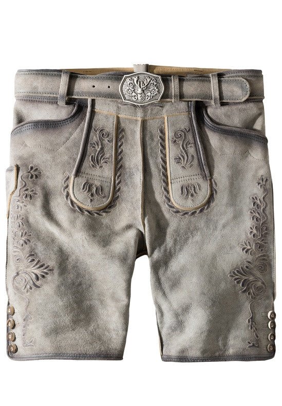 Lederhose - Lederhose Oliver rauch geäscht - Dirndl.com