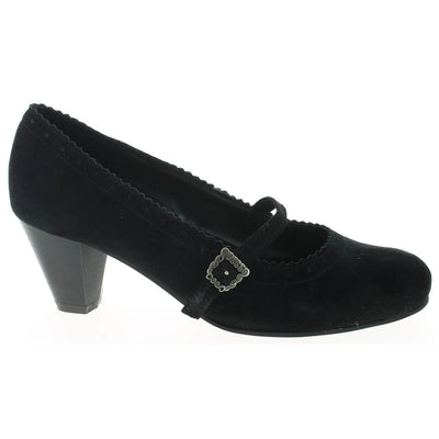Trachtenschuh - Trachtenpumps Ida schwarz - Dirndl.com