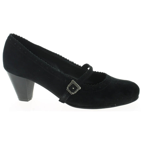 Trachtenschuh - Trachtenpumps Ida schwarz - Dirndl.com