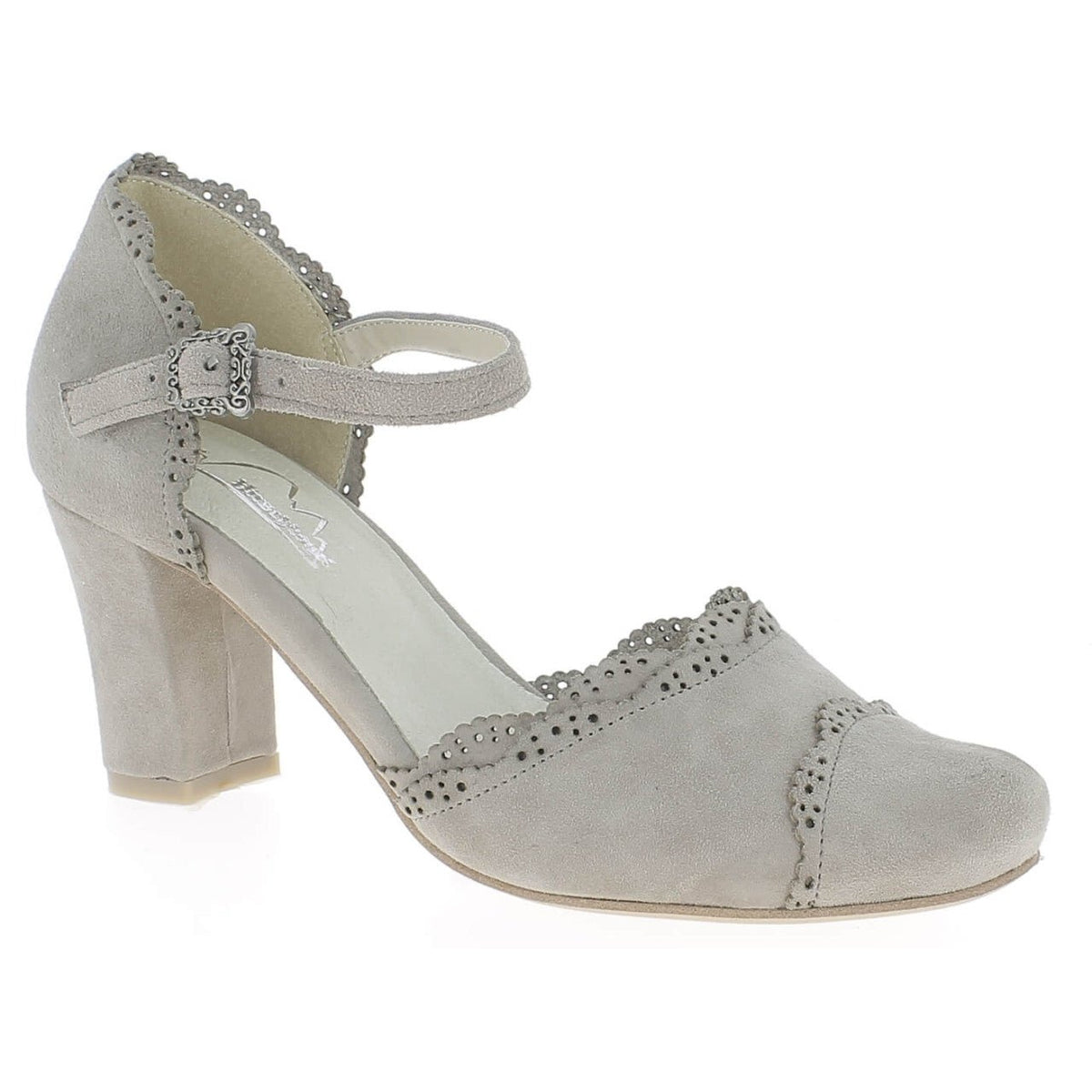 Trachtenschuh - Trachtenpumps Isabell taupe - Dirndl.com