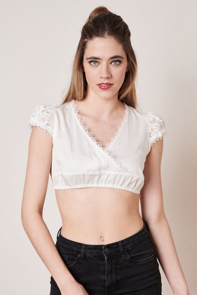 Dirndlbluse - Dirndlbluse Joditha ecru - Dirndl.com