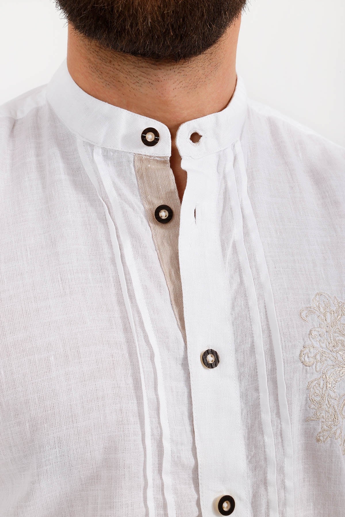 Trachtenhemd - Trachtenhemd Alfons langarm - Dirndl.com