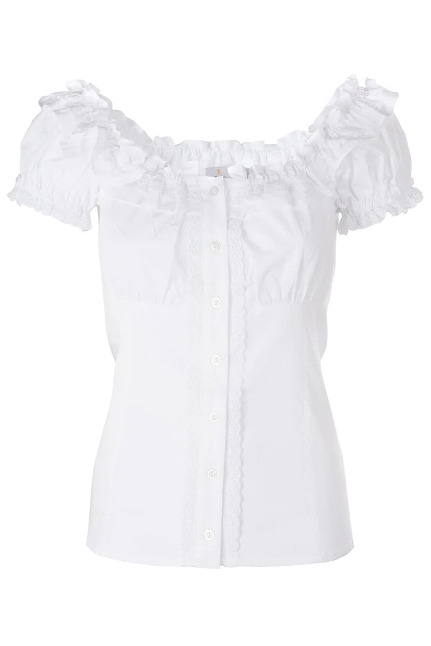 Trachtenbluse - Trachtenbluse Laila - Dirndl.com