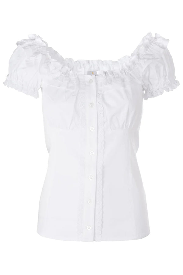 Trachtenbluse - Trachtenbluse Laila - Dirndl.com