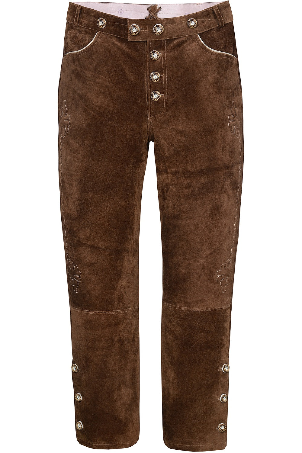 Lederhose Christian mittelbraun